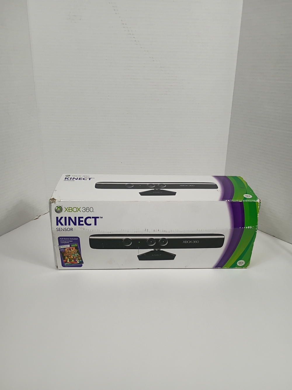 Xbox 360 Kinect Sensor - Black... No Game Only The Kinect